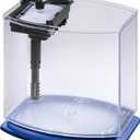Aqueon LED MiniBow Small Aquarium Fish Tank Kit with SmartClean Technology, Blue, 1 Gallon