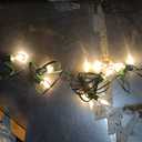 Brightever Outdoor String Lights, Patio Lights  Dimmable ST38 Shatterproof LED Bulbs, Vintage Edison String Lights for Outside, Waterproof Bistro Lights for Halloween Backyard