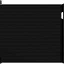Retractable Baby Gate for Stairs – 33” Height, Expands up to 55” Width – Safety Gate for Infants, Toddlers, Dogs & Pets – Easy Install, Secure Closure, Black Mesh Design for Indoor & Outdoor Use