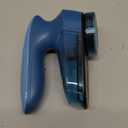 BEAUTURAL Fabric Shaver and Lint Remover, Sweater Defuzzer with 2-Speeds, 2 Replaceable Stainless Steel Blades, Battery Operated, Remove Clothes Fuzz, Lint Balls, Pills, Bobbles (Tufts Blue)