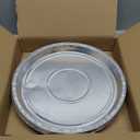 FMOACEN 10 Pcs Disposable Pizza Pans - 12 Inch Round Pizza Pan - Aluminum Foil Bakeware Trays, Oven Safe Bulk Set for Kitchen, Restaurant & Home Holiday Activities Accessories