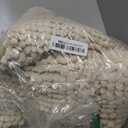 Non Slip Thick Shaggy Chenille Bathroom Rug Sets 2 Piece, Thickened Hot Melt Rubber Bottom Bath Mats for Bathroom, Bath Rugs Quick Dry Machine Washable for Shower (Ivory White, 32"x20" Plus 17"x24")