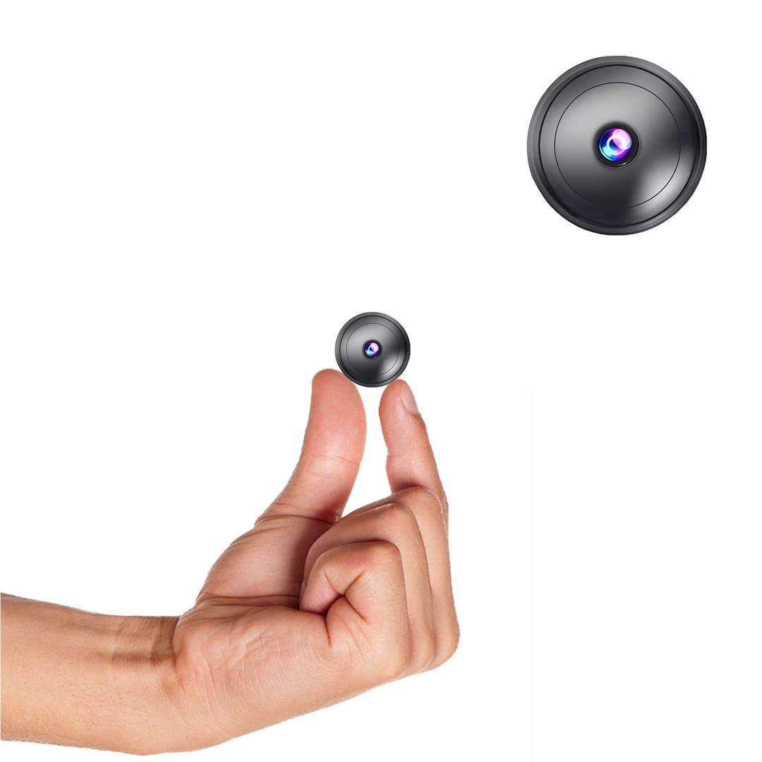 Hidden Camera with Audio/ Video Mini Small Spy Cameras Home Indoor Use Cam Night Vision Motion Detection Baby Monitor Wireless Outdoor Nanny espias ocultas WiFi Security Secret (1920p)