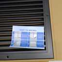 16" X 16" Gable Vent Aluminum Gable Vents for Houses Attic Vent Shed Vents Cover Exterior with Screen Mesh Alloy Wall Vent Ventilation for Home Garage Attic Ceiling - Vent Opening: 14" x 14" Black