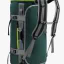 MIER Large Duffel Backpack Sports Gym Bag with Shoe Compartment, Heavy Duty and Water Resistant, Green, 90L