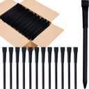 100pcs Kraft Paper Barrel Writing Pen Eco-Friendly Pens Cardboard Pens Black