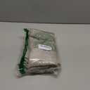 LAMIT Sage Grey Linen Curtains 48 Inch Length 2 Panels, Light Filtering Panels Back Tab and Rod Pocket Neutral Drapes for Kitchen/Window/Loft Room/Bedroom, 34 x 48 Inch