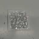 Vaikby 103PCS Silver Hair Jewelry for Braids Accessories, Hair Cuffs & Rings, Loc Jewelry for Black Women, Metal Silver Hair Accessories, Braid Decorations, Hair Charms for Dreadlocks and Braiding