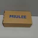 MIULEE Velvet Throw Pillow Covers 18x18 Inch, Pack of 2 - Black, Super Soft Decorative Square Cushion Cases Modern Luxury Home Decor for Sofa, Couch, Bed, Chair,Livingroom