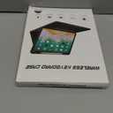 OYEEICE Keyboard Case for iPad 9th Generation - Wireless Detachable Keyboard Folio Cover with Pencil Holder for iPad 9th/8th/7th Gen 10.2 inch, iPad Pro 10.5" & iPad Air 3rd Gen - Black (Regular Style)