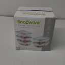 Snapware Total Solutions (5-Pack, 3 Cup) Plastic Food Storage Containers Set, Airtight & Leakproof Locking BPA-Free Lids Tupperware, Freezer Dishwasher Microwave Safe