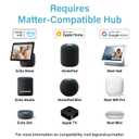 Legrand Radiant Wi-Fi Matter Smart Plug Matter Hub Required 15A, Easy Setup, Enhanced Compatibility with Apple HomeKit, Google Home, Alexa & SmartThings, Easy Wi-Fi Connectivity w/ Matter (1 Pack)