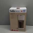 BELLA Single Serve Coffee Maker, K Cup & Coffee Ground Compatible with Removable, Adjustable Drip Tray, Auto Shutoff & Reusable Dishwasher Safe Accessories, Brews 6oz to 14oz, 1000 Watt, Oatmilk