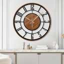 Metal wall Clock (ClockDesign 3, 13 x 13 inches)