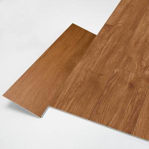 Art3d Click-Lock Wood Look SPC Floor Planks, 24 x 6 Inch, 24-Pack, Teak | Premium Vinyl, Waterproof, Interlocking, Wood Textured, Fade Resistant, Tool-Free, Ideal for Bedroom, Living Room, Kitchen