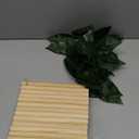 Hamiledyi 15.66 x 7.8 Inches Wooden Reptile Hideout Bearded Dragon Bendy Bridge Climbing Ladder Hiding Hut Reptiles Hide Cave Habitat Decor for Lizards Gecko Spiders Snakes Tortoise