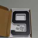 ISUNMEA 9 Inch Solar Lighted House Numbers for Outside, Light Up Waterproof LED Address Numbers Signs for Houses, Large Personalized Illuminated Exterior Modern House Numbers Light (9-Black, 9IN)