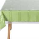 BNYD Clear Plastic Tablecloth Protector, Table Cloth Vinyl (60" x 120")