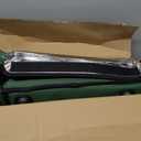 Weatherproof Heated Cat House for Outdoor in Winter, Heated Cat Bed Kitty Shelter with Cat Heating Pad, Insulated & Safe Escape Door, Warm Home for Outside Stray Cat (13"x16"x14", Green)