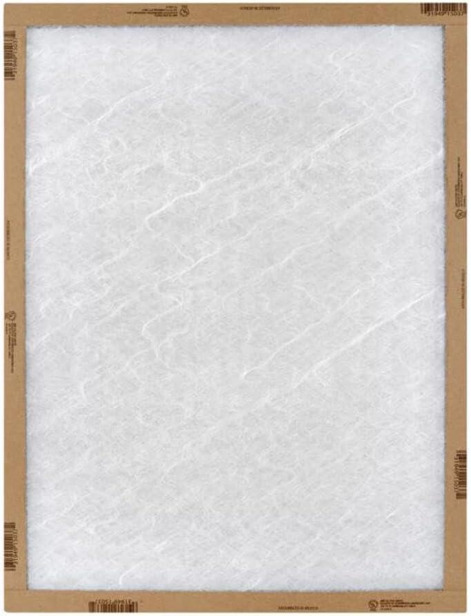 Flanders Replacement Furnace Filter AIR FILTER 20X25X1 - Panel Construction - 20 x 25 x 1 in
