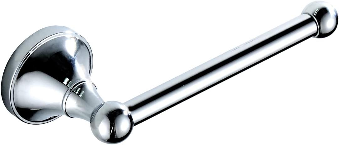 Toilet Paper Holder Antique Brass Toilet Roll Holder Wall Mounted Tissue Toilet Paper Holder for Bathroom Kitchen,Sliver Chrome (Silver)