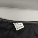 WDIRARA Women's Square Neck Sleeveless Ruched PU Leather Bodycon Mini Dress Party Club Tank Dress Black Medium (Medium)