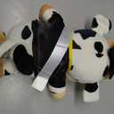 Hollowfly 2026 Graduation Cow Plush Toy Adorable Cow Stuffed Animal Graduation Gift Party Decoration for Man Women Girls Boys Kindergarten High School College Congratulatory Party Gifts