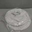 White Lamp Shades Set of 2, Bell Lamp Shades 6"Top x 13"Bottom x 10"High, Medium Shade Replacement Fabric Natural Linen Hand Crafted(Spider Fitter), Harp Holders Included, Easy Assembly Required