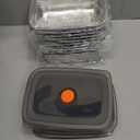 10 Pack Stainless Steel Food Storage Containers with Leak-Proof Lids, 34oz Reusable Metal Meal Prep Lunch Boxes, Stackable, BPA-Free, Dishwasher Safe for Snacks, Fruits & On-the-Go Meals