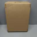 Fasmov 2 Tiers Cube Storage Organizer, Bamboo Bookshelf, Display Bookcase, Storage Cube Cubby Organizer with Door, Stackable Cubes Bin Small Cabinet for Bedroom, Home and Office