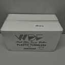 WDF 200 Pack Colorful Plastic Cups Disposable - include 50 Pink, Blue, Green, Yellow, Colorful Plastic Cups For Party, Baby Shower, Wedding