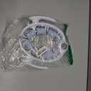 Cellulite Massage Tool - Lymphatic Drainage Massager - Muscle Roller, Deep Fascia Massage, Dimpled Skin Removal, Legs/Thighs/Buttocks, Anti-Cellulite Roller, Smooth Skin, Pain Relief (Blue) (8 Wheel -White Blue)