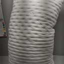 Cooling Side Sleeper Pillow for Neck and Shoulder Pain, Luxury Shredded Memory Foam Curved Bed Pillows for Sleeping Set of 1- Adjustable Queen Size- Washable Cover Crescent White