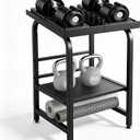Dumbbell Stand for Adjustable Dumbbells 3-Tier Heavy Duty Metal Weight Rack