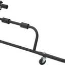 HT200 Surco Hard Top Storage Carrier / Rack - Compatible with 1976 and Newer Jeep CJ-7 and Wrangler YJ, TJ, JK, JL Hard Tops; Black Powder Coat Finish; Made in USA