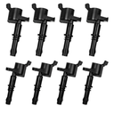 Ignition Coil Pack FD508 Compatible With 2004-2008 F-150 250 350 450 550 Explorer Expedition, 2005-2008 Navigator Mark LT, 2006-2008 Mountaineer V8 V10,Set of 8