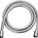 BRIGHT SHOWERS Shower Hose For Hand Held Shower Heads, 69 Inches Cord Extra Long Stainless Steel Hand Shower Hose, Ultra-Flexible Replacement Part with Brass Insert, Polished Chrome