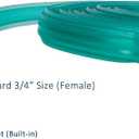 Heavy Duty Sprinkler and Soaker Hose 50FT Ground Soaker Garden Hose Savings 70% Water Dripping Water Hose Perfect for Garden Flowers Beds, 50FT, Green