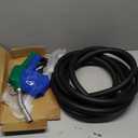 3/4" NPT Automatic Fuel Nozzle, 16 GPM Diesel Gas Pump Nozzles with Hook & 3-Position Auto Lock, Fuel Hose Handle Transfer Gun Gas Pump Nozzle for Gasoline, Diesel, Kerosene and Water