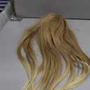 Linfairy Womens Blonde Wig Costume Cosplay Wig + 50cm Ponytail