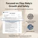 Baby Sling Carrier with Hip Seat - Adjustable & Safety Certified, Ergonomic Non-Slip Design for Newborn to Toddler (0-36 Months) - Carrying 8-35lbs Leopard