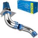 PHILTOP Cold Air Intake Kit for 1989 1990 1991 1992 1993 Ford Mustang V8 5.0L (Blue)