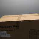 Large Storage Bins with Lids, 88Gal / 352QT Stackable Collapsible Plastic Bins with Wheels, Closet Organizers for Bedroom, Kids Room, Living Room, Garage (22Gal)