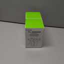 2 x AUVON Large Pill Organizer, Pill Dispenser for Holding 6 Various Vitamins, Pill Box Case with Anti-Mixing & Wide Opening Design, Easy to Retrieve Meds, Includes 20 Pcs Stick-on Labels (Black)