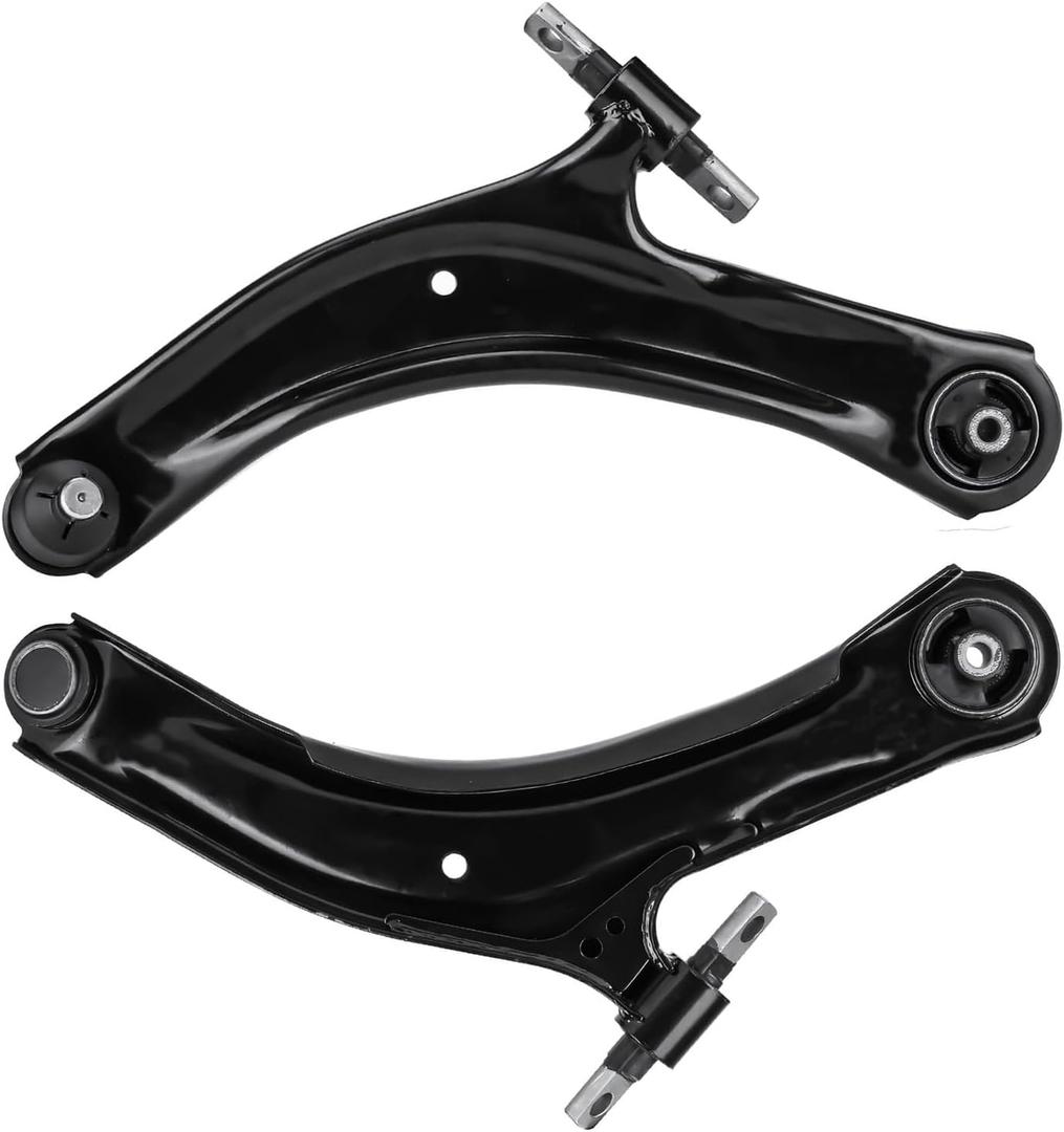 Front Lower Control Arms with Ball Joints Replacement for 2008 2009 2010 2011 2012 2013 Nissan Rogue 2.5L, 2014 2015 Nissan Rogue Select 2.5L MS30194 MS30195-2Pcs