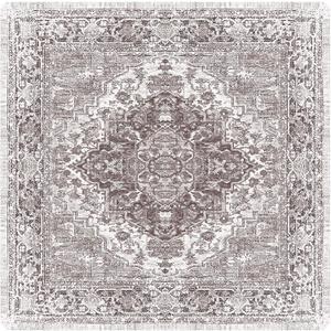 Nunubaby Washable Pee Pads for Dogs, Stylish, Non-Slip and Leak-Proof Pee Pads. Reusable Potty Pads for Dogs for Crates and Floors.(Brown/Geo, 54" x54" ) (54x54 Inch (Pack of 2))