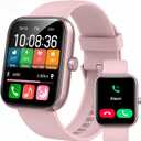 Smart Watch for Women Men with Bluetooth Call, Alexa Built-in Smartwatch, 1.83"DIY Dial Fitness Watch with Sleep Heart Rate Monitor, 110+ Sport Modes, IP68 Waterproof Watch Compatible with Android iOS