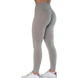 AUROLA Workout Leggings for Women Seamless Scrunch Tights Tummy Control Gym Fitness Girl Sport Active Yoga Pants L