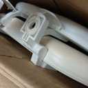 Mayfair Padded Toilet Seat, Cushioned Soft Vinyl over Wood Core Seat, Secure Hinges, Easy Clean, Made in USA, Round, White