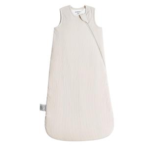 BubblePanda Rayon Made from Bamboo Sleep Sack 6-12 Months Supersoft Toddler Sleep Sack 1.0 Tog Breathable Baby Wearable Blanket with 2-Way Zipper Unisex Sleeping Bag for Babies, M(6-12M), 1.0 Tog, Oat